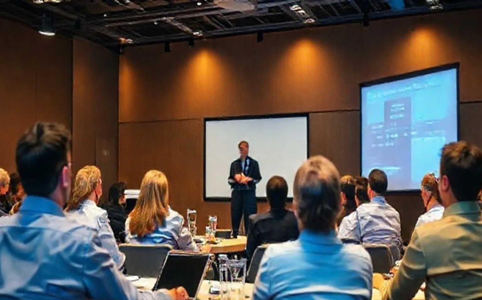 Business presentation workshop